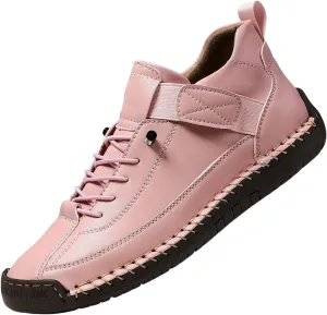 Mens Casual Leather Shoes Ankle Chukka Boots Slip On Lightweight Loafers Women's Fashion Sneakers Lightweight Dress Walking Driving Shoes Business Working Office Shoe Comfortable Handmade Unisex