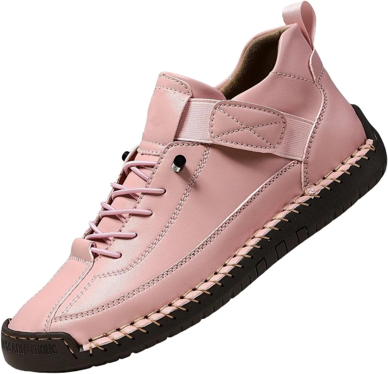 Mens Casual Leather Shoes Ankle Chukka Boots Slip On Lightweight Loafers Women's Fashion Sneakers Lightweight Dress Walking Driving Shoes Business Working Office Shoe Comfortable Handmade Unisex