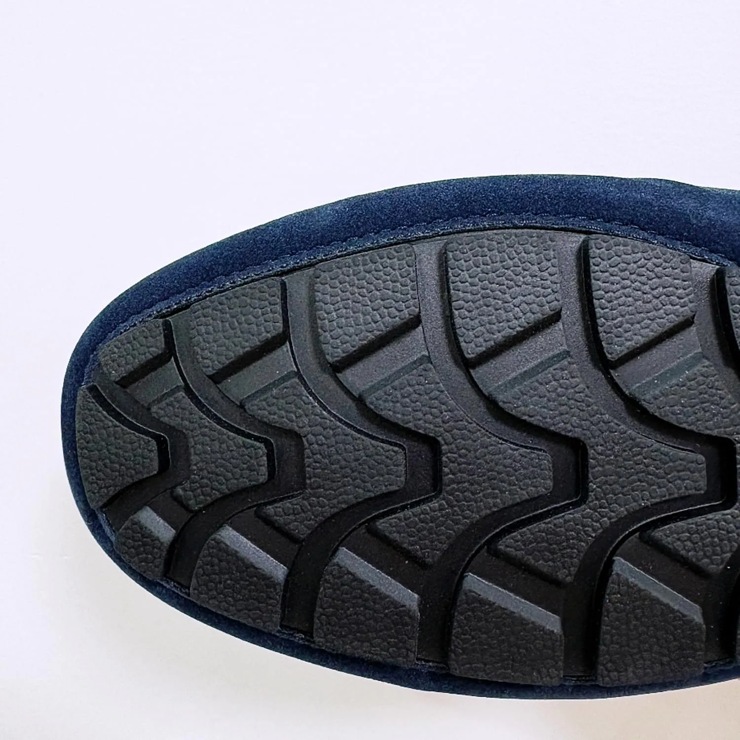 Men's Driving Loafers Slip-On Boat Shoes with Suede Buckle Detail Moccasins