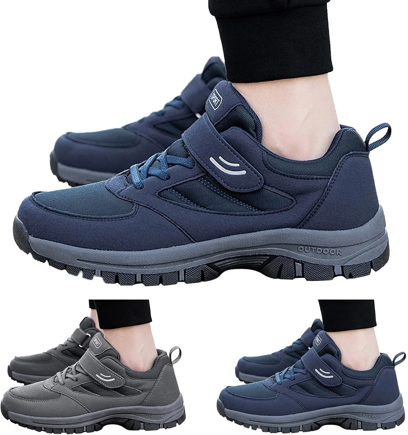 Men's Everyday Athletic Shoes Mens Couple Shoes Casual Lace Up Breathable Fashion Flat Casual Walking