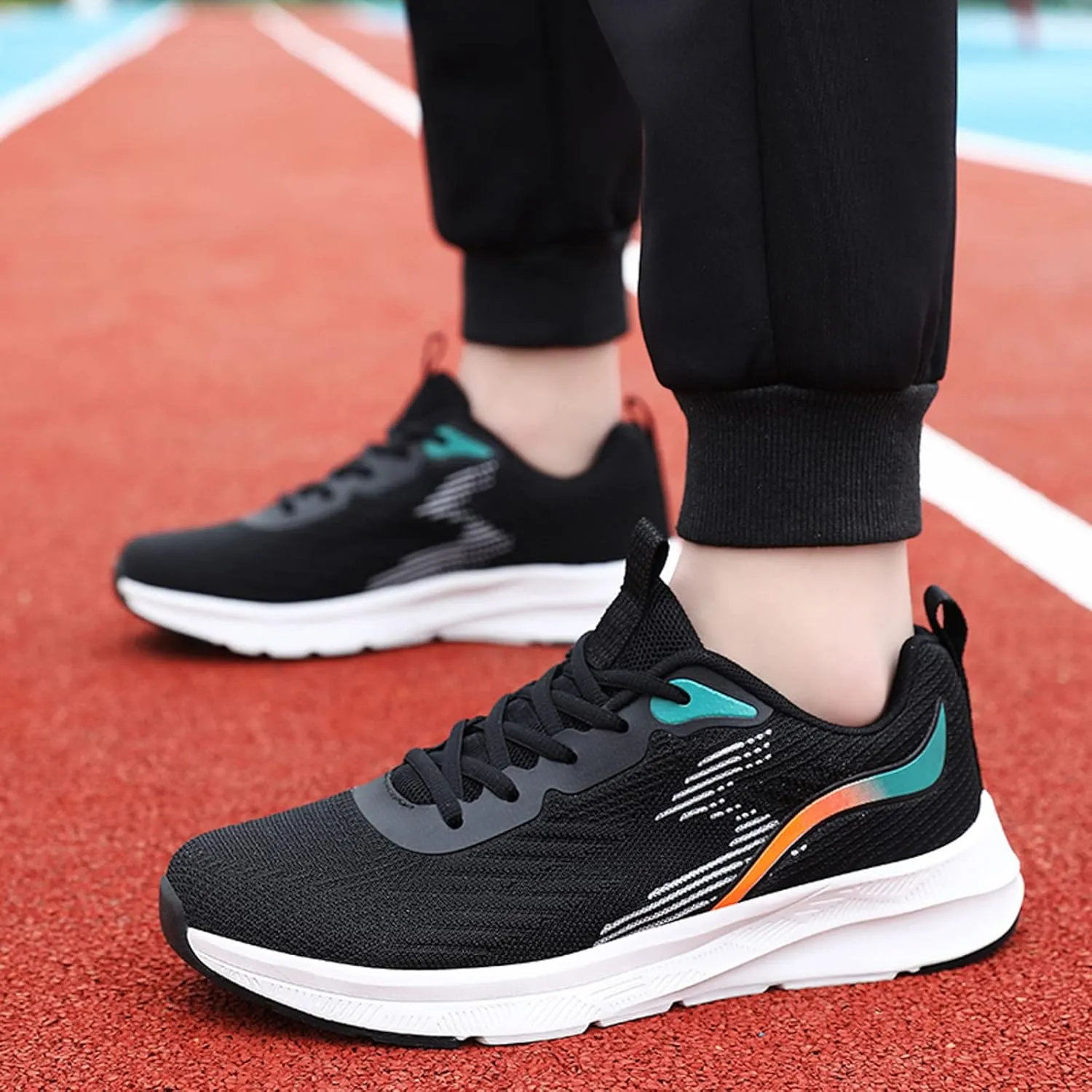 Mens Everyday Sneakers Men Sports Shoes Fashion Summer New Pattern Mesh Breathable and Comfortable Flat Bottom Non Slip