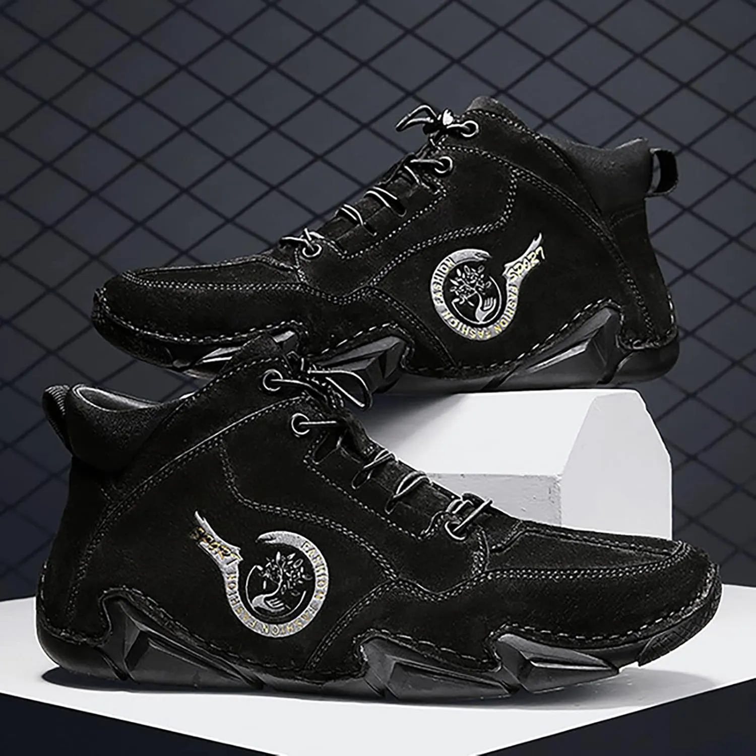 Men's Fashion Sneakers Tennis Shoes for Men Lightweight Sport Gym Jogging Walking Sneakers Mens White Sneakers