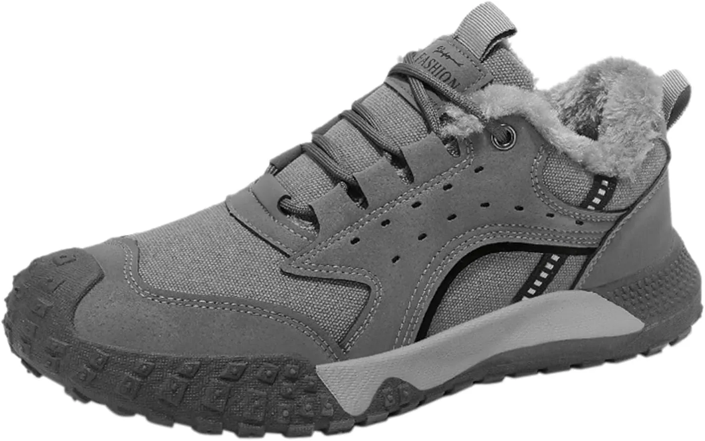 Mens Hiking Footwear Winter Work Wear Closure Toe Casual Shoes Running Mountaineering Hiking Sports Snow Boots