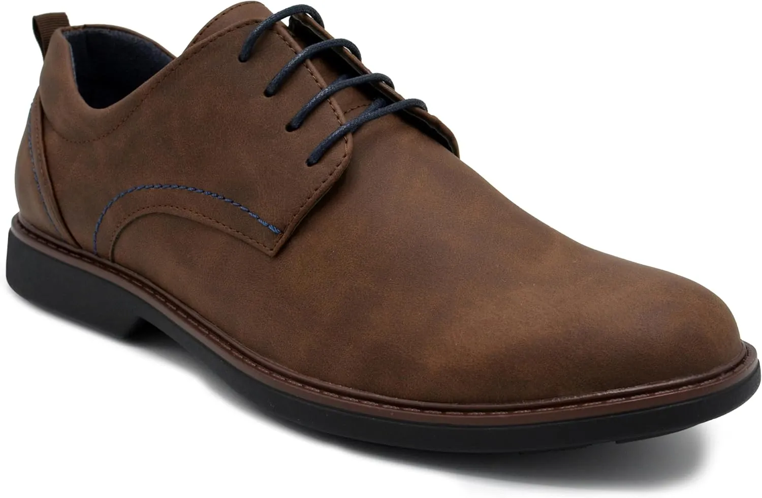 Mens Oxford Dress Shoes, Classic Leather Formal Footwear, Comfort Fit, Lace Up Business Shoes for Work Special Occasions