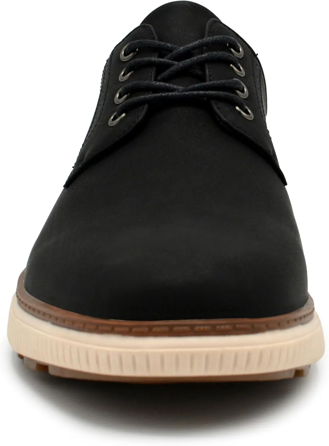 Mens Oxford Dress Shoes, Genuine Leather Lace Up Formal Shoes for Office, Weddings Business Wear