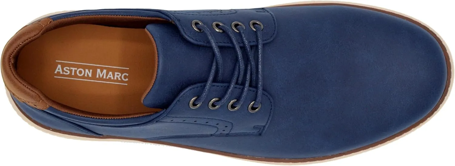 Mens Oxford Dress Shoes, Genuine Leather Lace Up Formal Shoes for Office, Weddings Business Wear