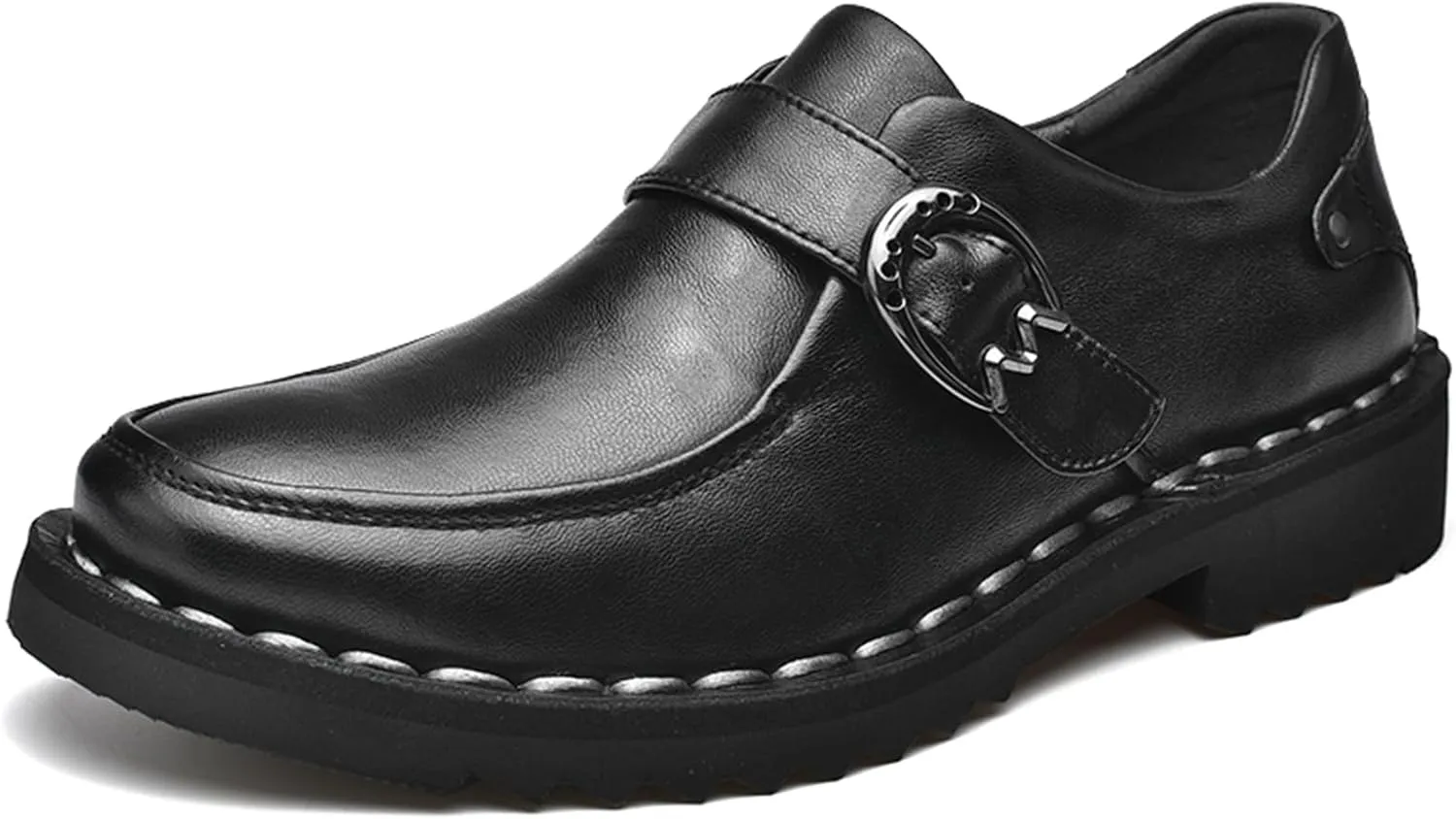 Men's Premium Leather Penny Loafers, Classic Fashion Handmade Dress Shoes Casual Slip-on Loafer for Mens