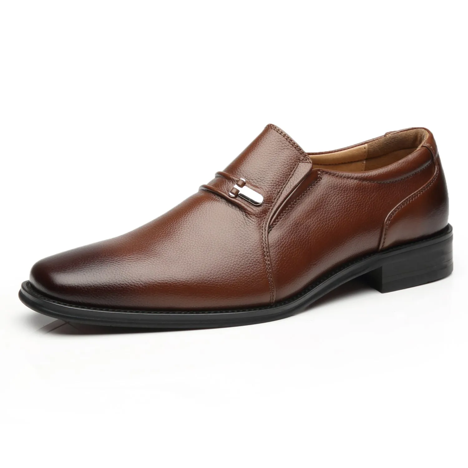 Men's Slip On Loafers Shoes for Men Loaf-4-Brown