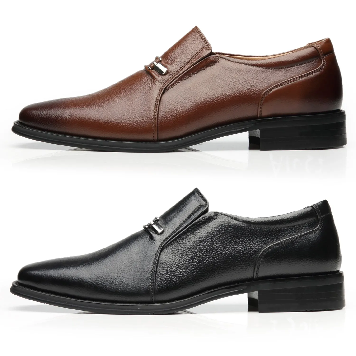 Men's Slip On Loafers Shoes for Men Loaf-4-Brown
