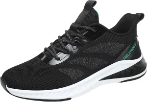 Mens Slip On Men Sports Shoes Fashionable New Pattern Simple Color Blocking Mesh Breathable and Comfortable Lace Up