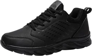Men's Slip Shoes Mens Shoes Casual Leather Lace Up Solid Color Casual Fashion Simple Running