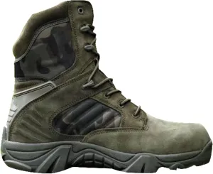Men's Tactical Boots, Lightweight Outdoor Hiking Boots, Side Zipper Jungle Boots, Comfort Durable Breathable(Bl,10)