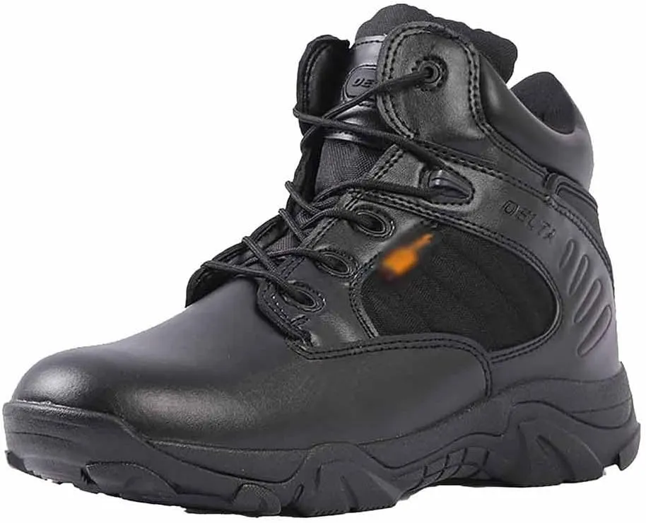 Men's Tactical Work Boots, Lightweight Hiking Boots, Durable Suede Hiking Outdoor Boots, Puncture Resistant Work Boots, Breathable Military Combat Desert Boots