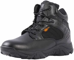 Men's Tactical Work Boots, Lightweight Hiking Boots, Durable Suede Hiking Outdoor Boots, Puncture Resistant Work Boots, Breathable Military Combat Desert Boots