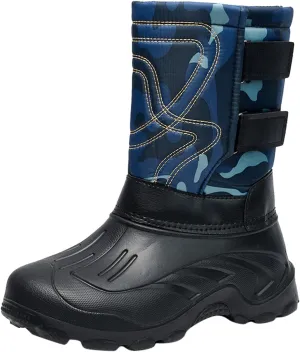 Men's Water Proof Insulated Snow Boots Cold Proof Mid Calf Boots Non Slip Winter Boots Versatile High Snow Boot