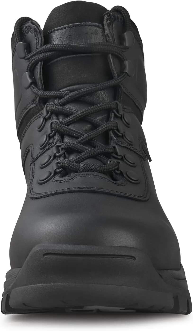 Men's Waterproof Hiking Boots Lightweight Puncture Resistant Work Boots Military Tactical Boots Durable Leather Combat Boots