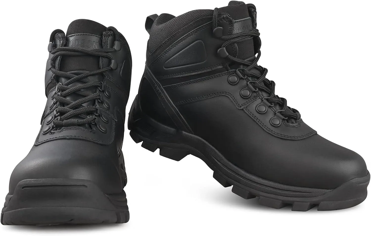 Men's Waterproof Hiking Boots Lightweight Puncture Resistant Work Boots Military Tactical Boots Durable Leather Combat Boots