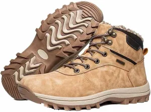 Military Tactical Boots for Men, Men's Waterproof Hiking Boots Outdoor Lightweight Work Boots Durable Leather Work Utility Outdoor Assault Boots