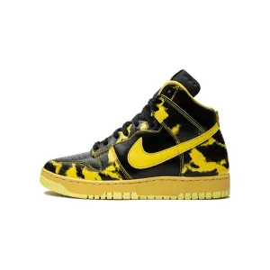 Nike Dunk High 1985 "Yellow Acid Wash"