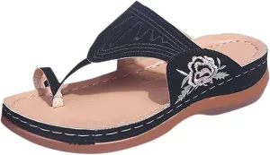 Orthopedic Sandals for Women : Sandals Dressy Summer Flat Flip Flops Summer Dressy Comfortable Sandal with Arch Support Non Slip Flip Flops 2025