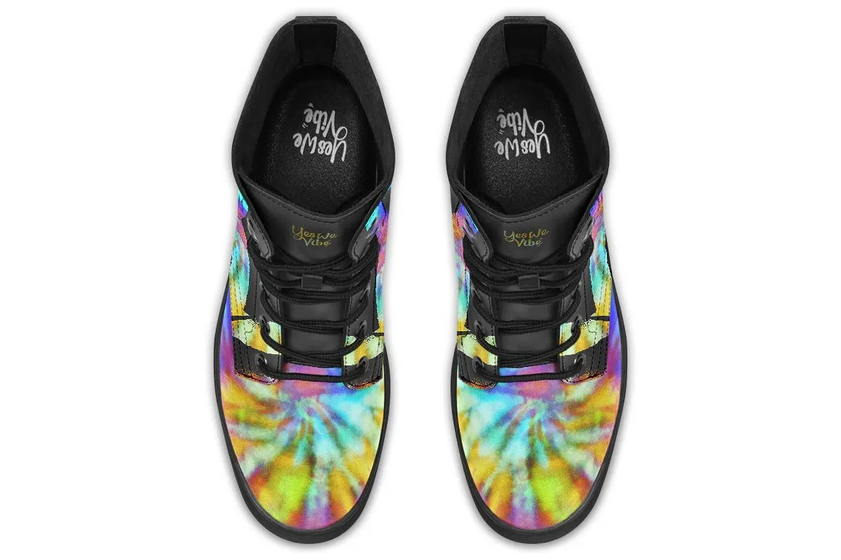 Peaceful Tie Dye Black