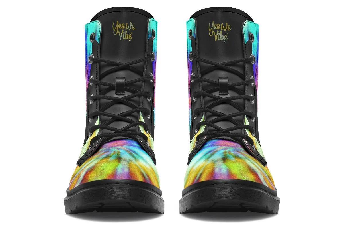 Peaceful Tie Dye Black