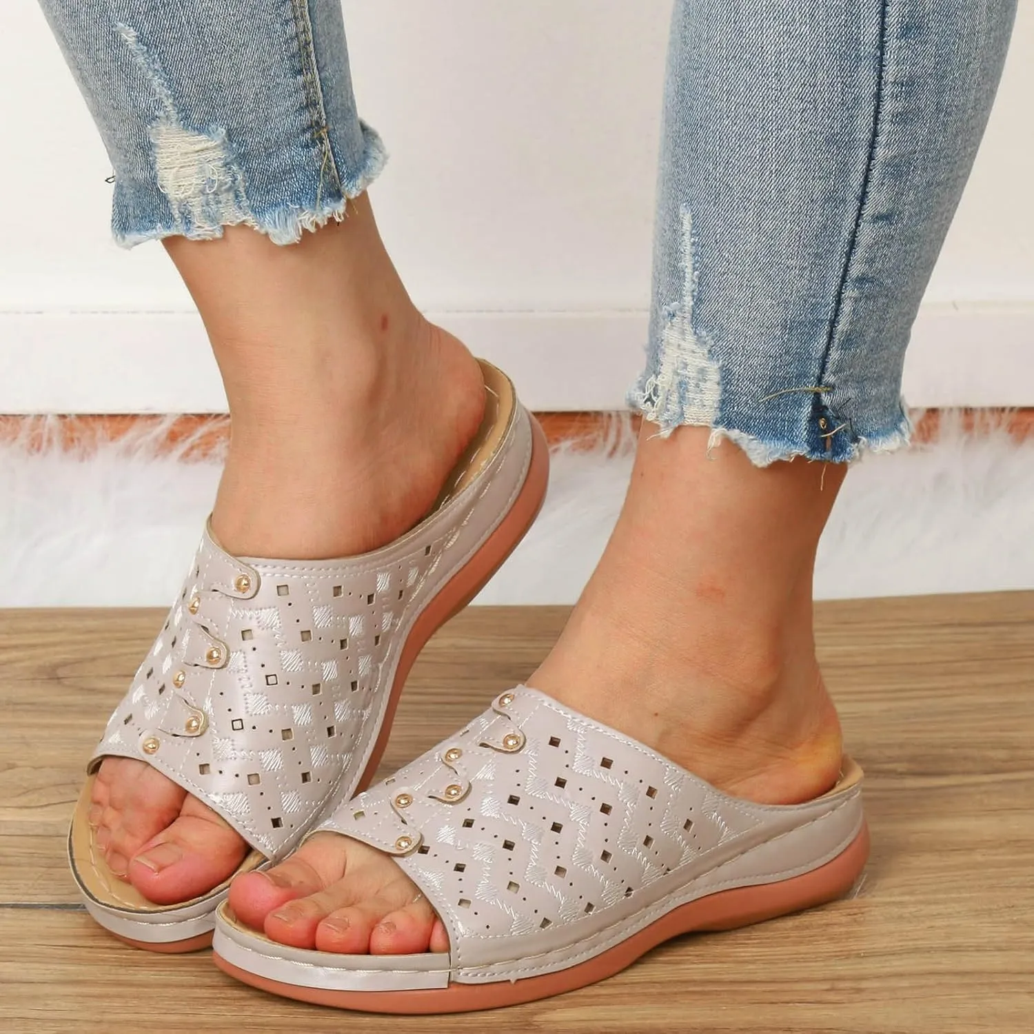 Platform Sandals for Women Comfortable Walking Sandals for Women Comfortable Summer Platform Casual Dress Women Sandal