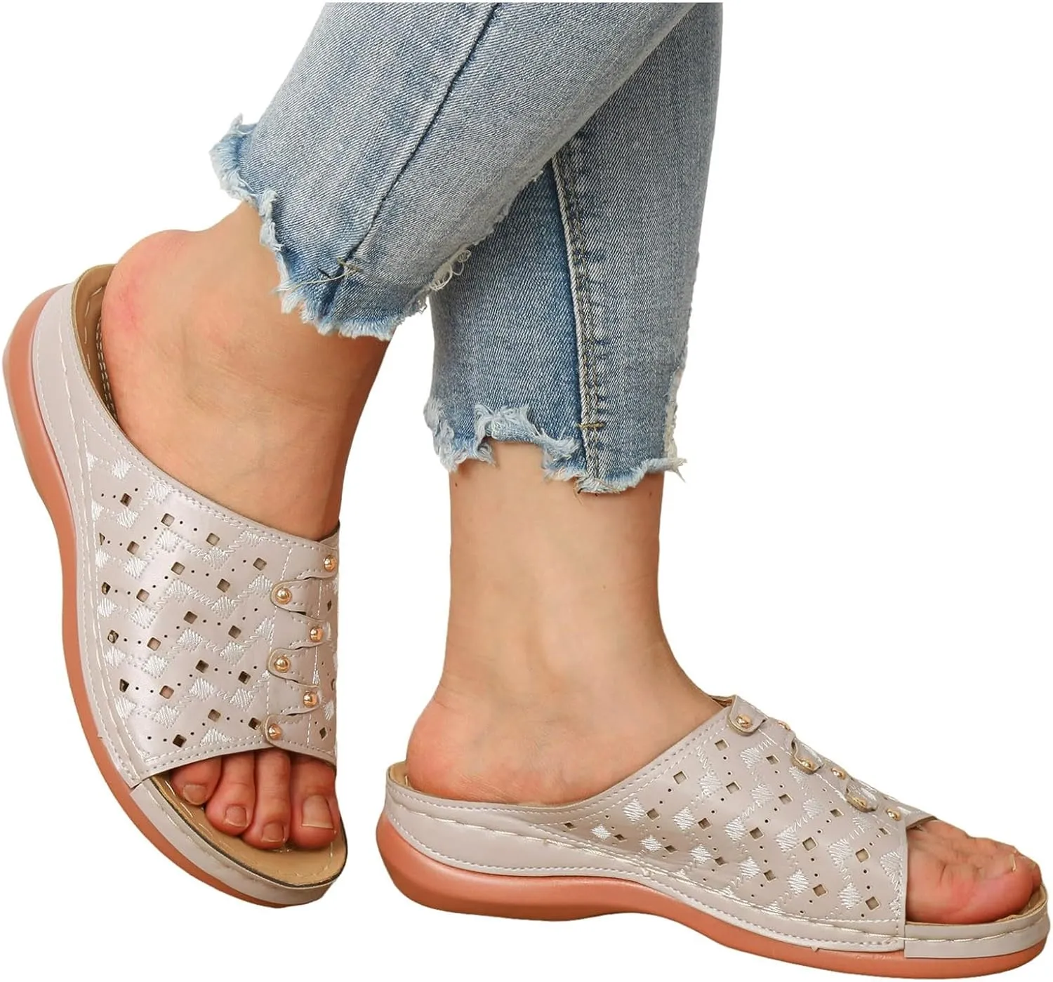 Platform Sandals for Women Comfortable Walking Sandals for Women Comfortable Summer Platform Casual Dress Women Sandal