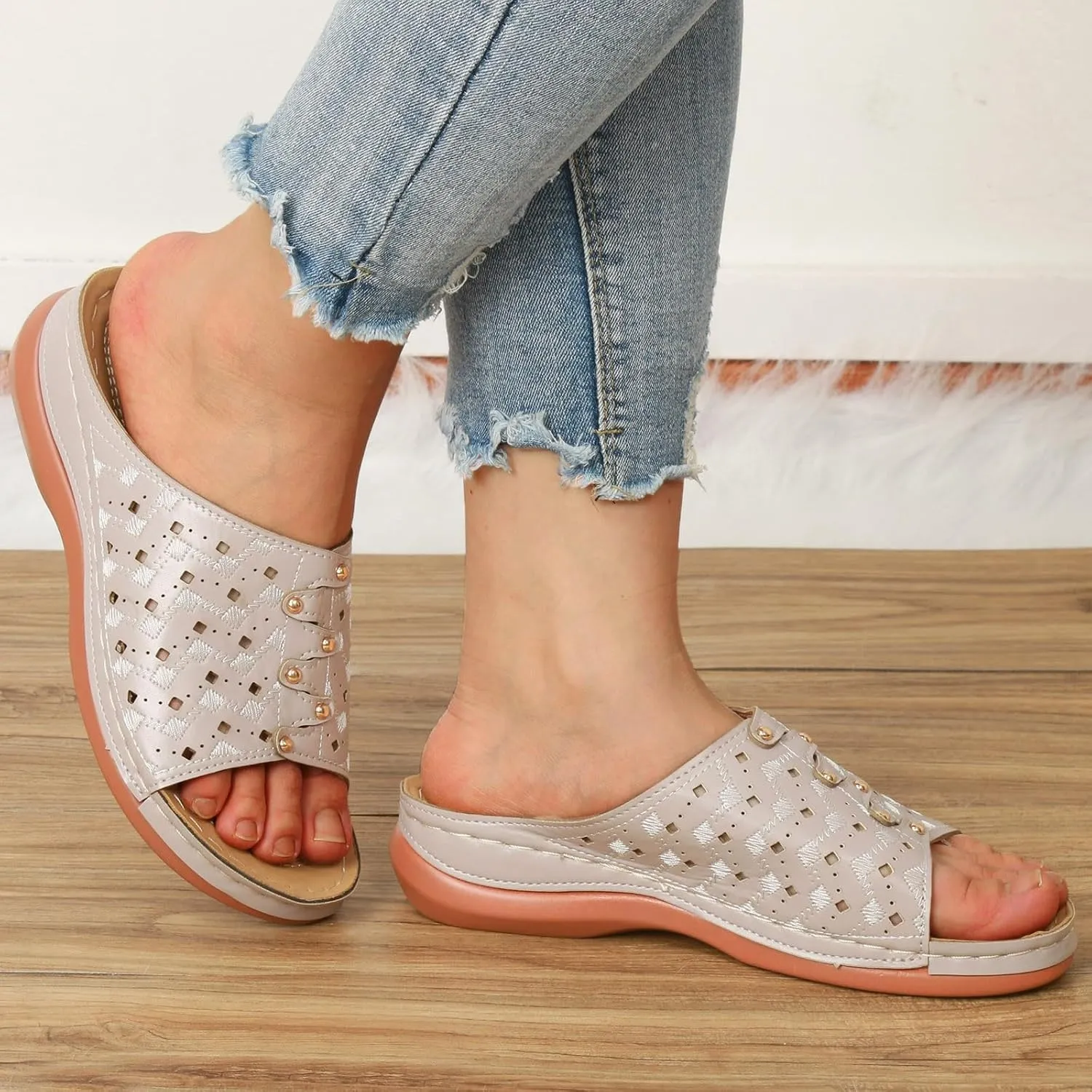 Platform Sandals for Women Comfortable Walking Sandals for Women Comfortable Summer Platform Casual Dress Women Sandal