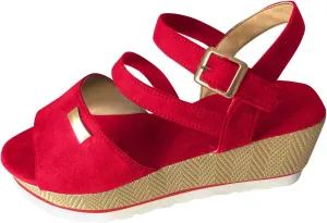 Platform Sandals Slip on Wedge Sandal Comfortable Wedge Shoes Summer Shoes Womens Low Wedges Platform Sandals