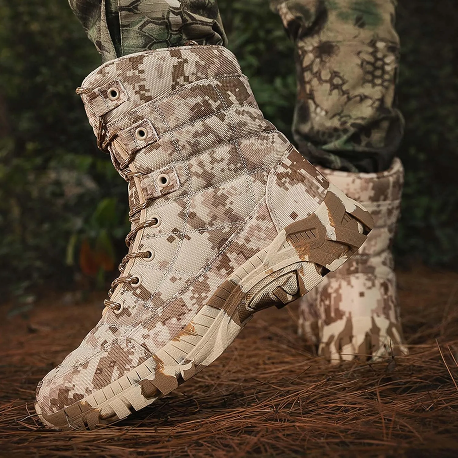 Plus Size Field Training, Battlefield Training, Hiking Boots, Outdoor Hiking Boots, Waterproof Work Boots, Lightweight and Durable Backpack Boots