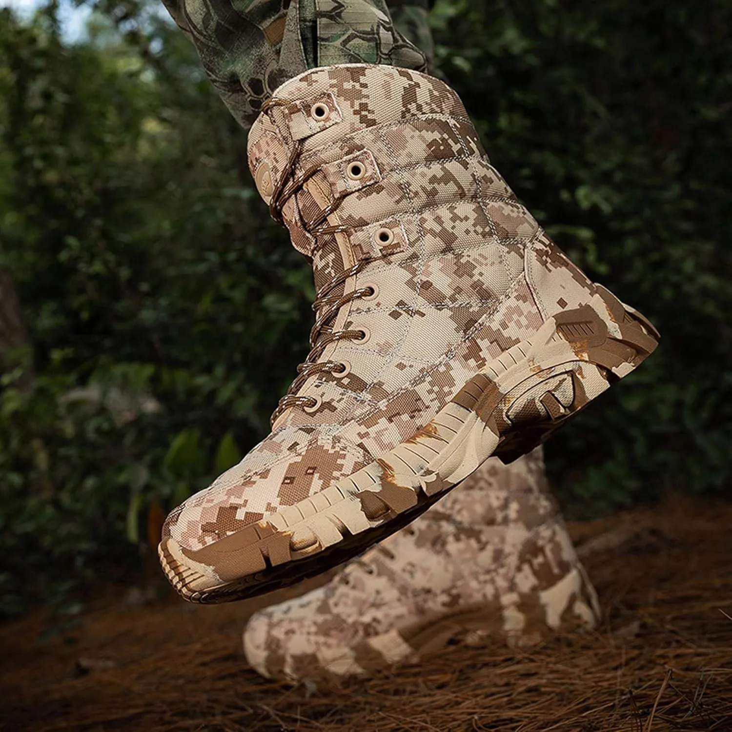 Plus Size Field Training, Battlefield Training, Hiking Boots, Outdoor Hiking Boots, Waterproof Work Boots, Lightweight and Durable Backpack Boots