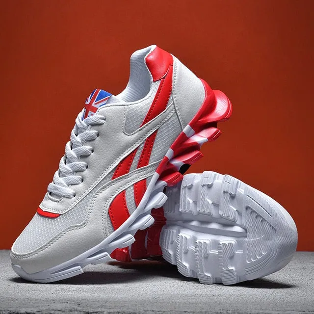 PU leather Blade Sneakers