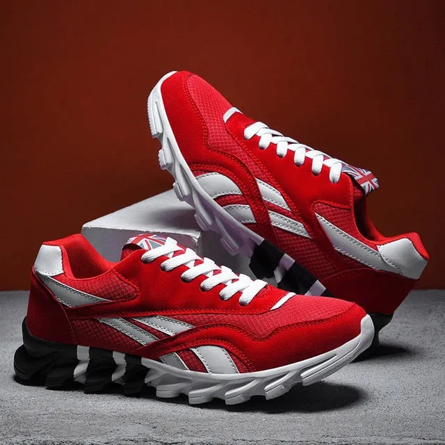 PU leather Blade Sneakers