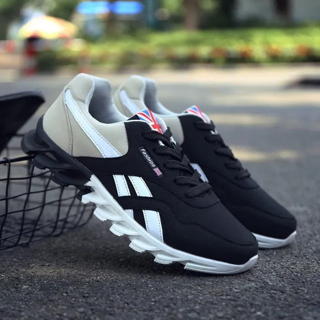 PU leather Blade Sneakers