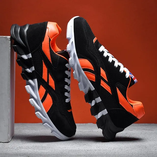 PU leather Blade Sneakers