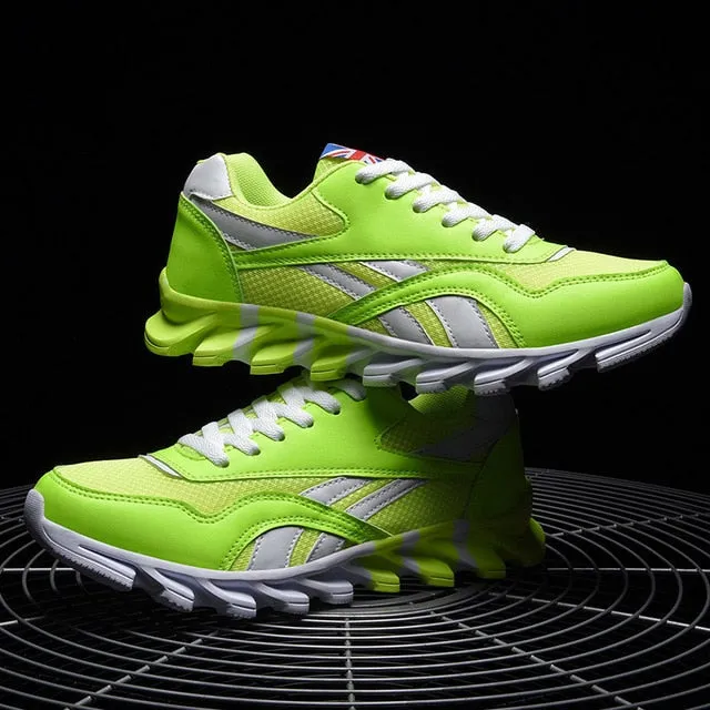 PU leather Blade Sneakers