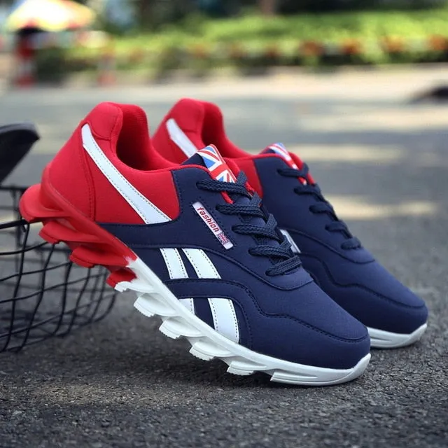 PU leather Blade Sneakers