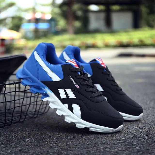 PU leather Blade Sneakers