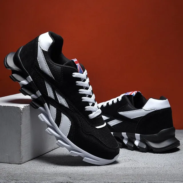PU leather Blade Sneakers