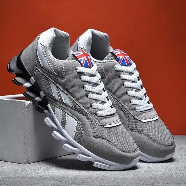 PU leather Blade Sneakers