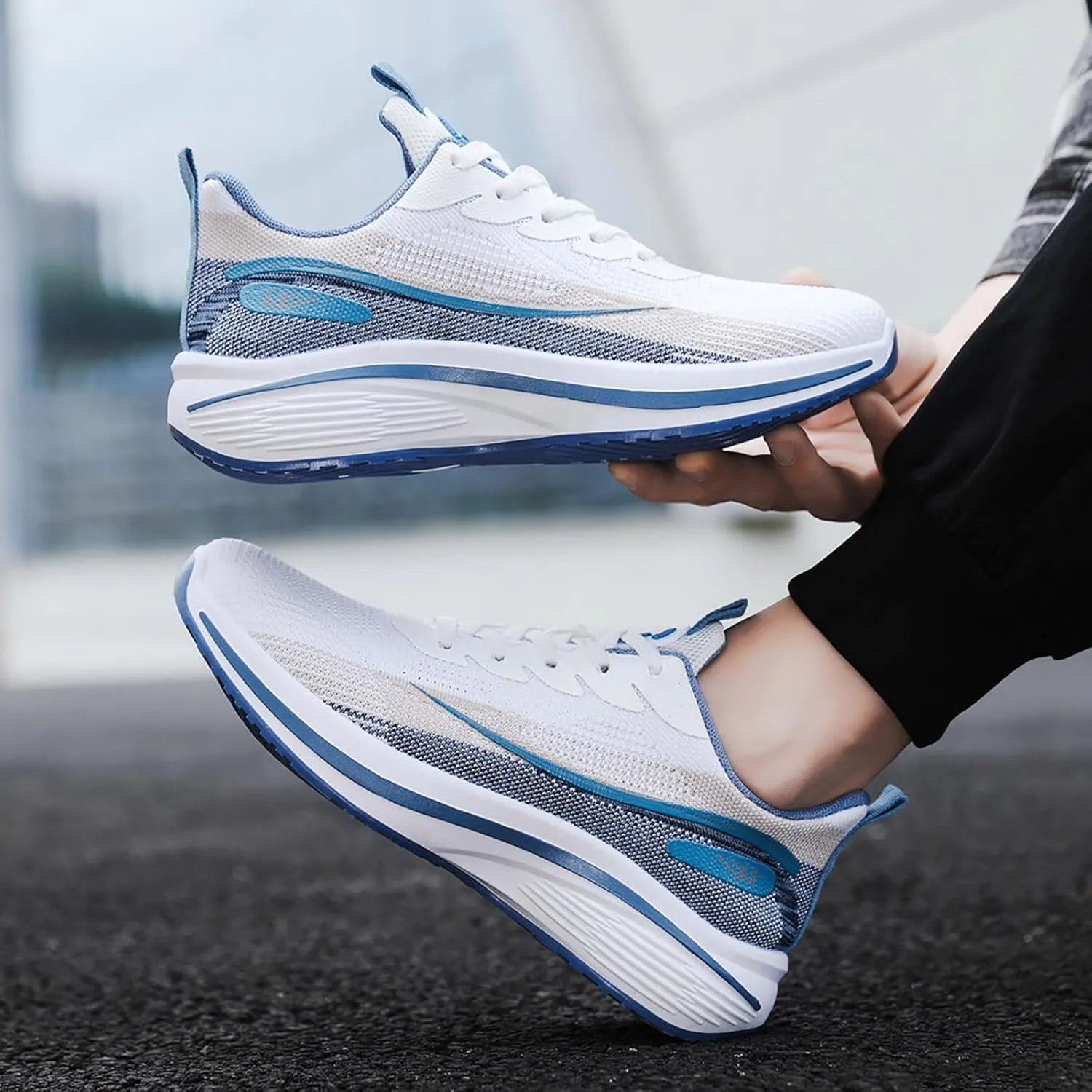 Shoe Made with Natural Materials Fashionable Versatile Trendy and Breathable Running Trainers Balanced Lightweight