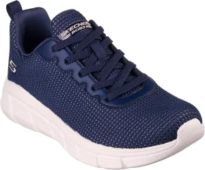 Skechers Women's Bobs Sport Sneakers  Visionary Essence Lace-up Knit, Vegan & Washable