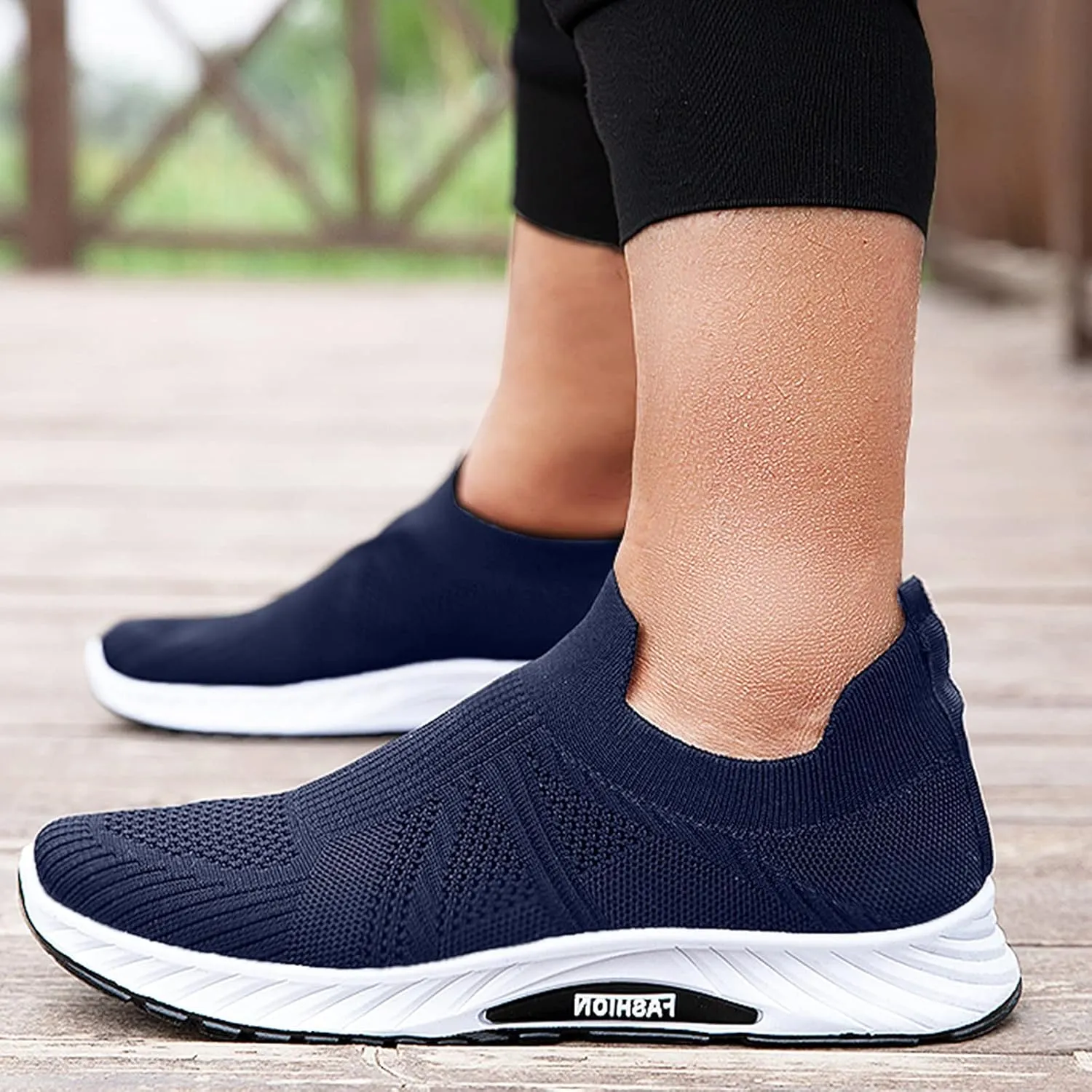 Sneakers Business Breathable Wedges Slip on Men's Fashion Casual Outdoor Breathable Leisure Shoes Men's