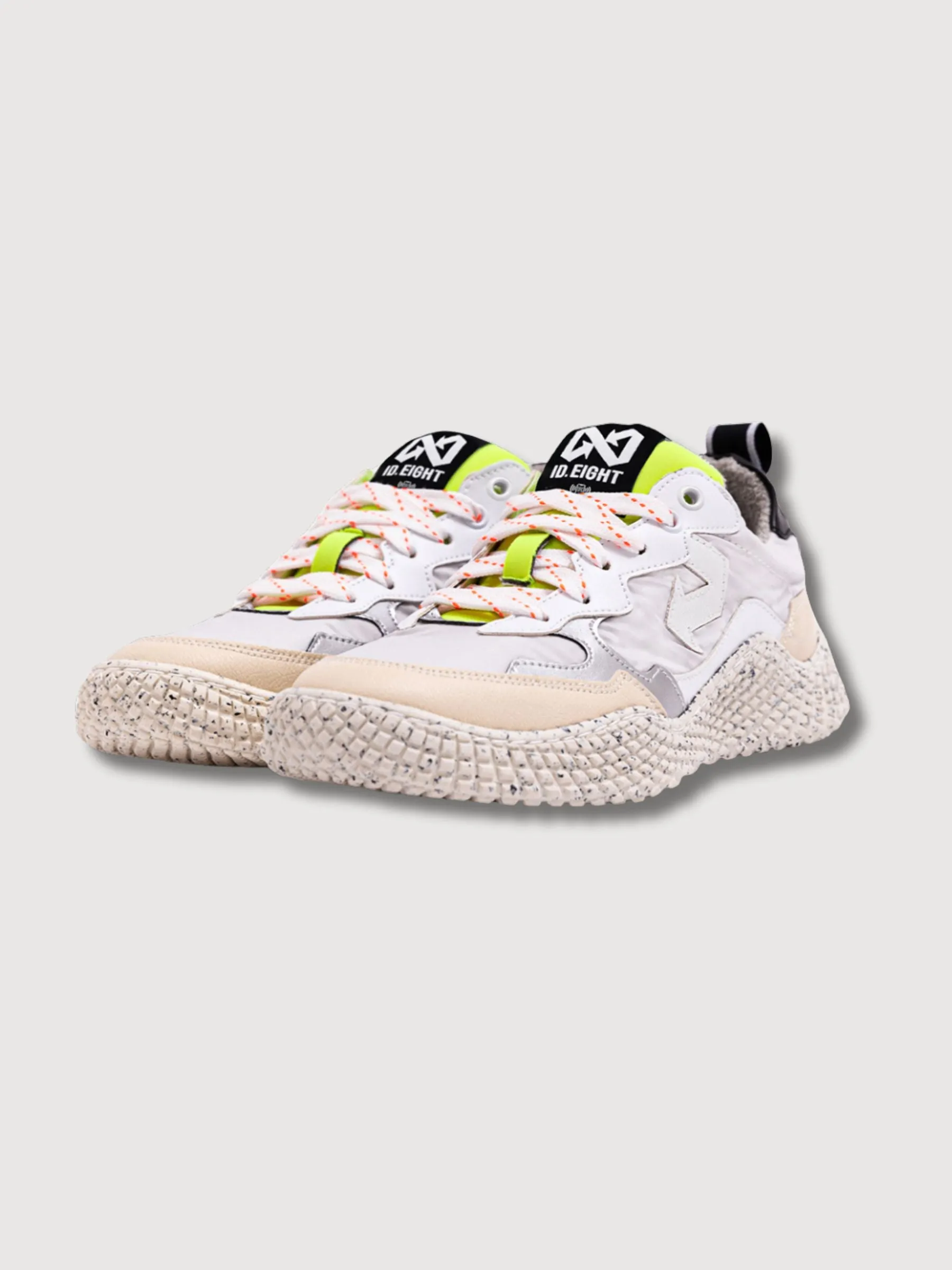 Sneakers "Hana White Crinkle" Vegan | id.eight