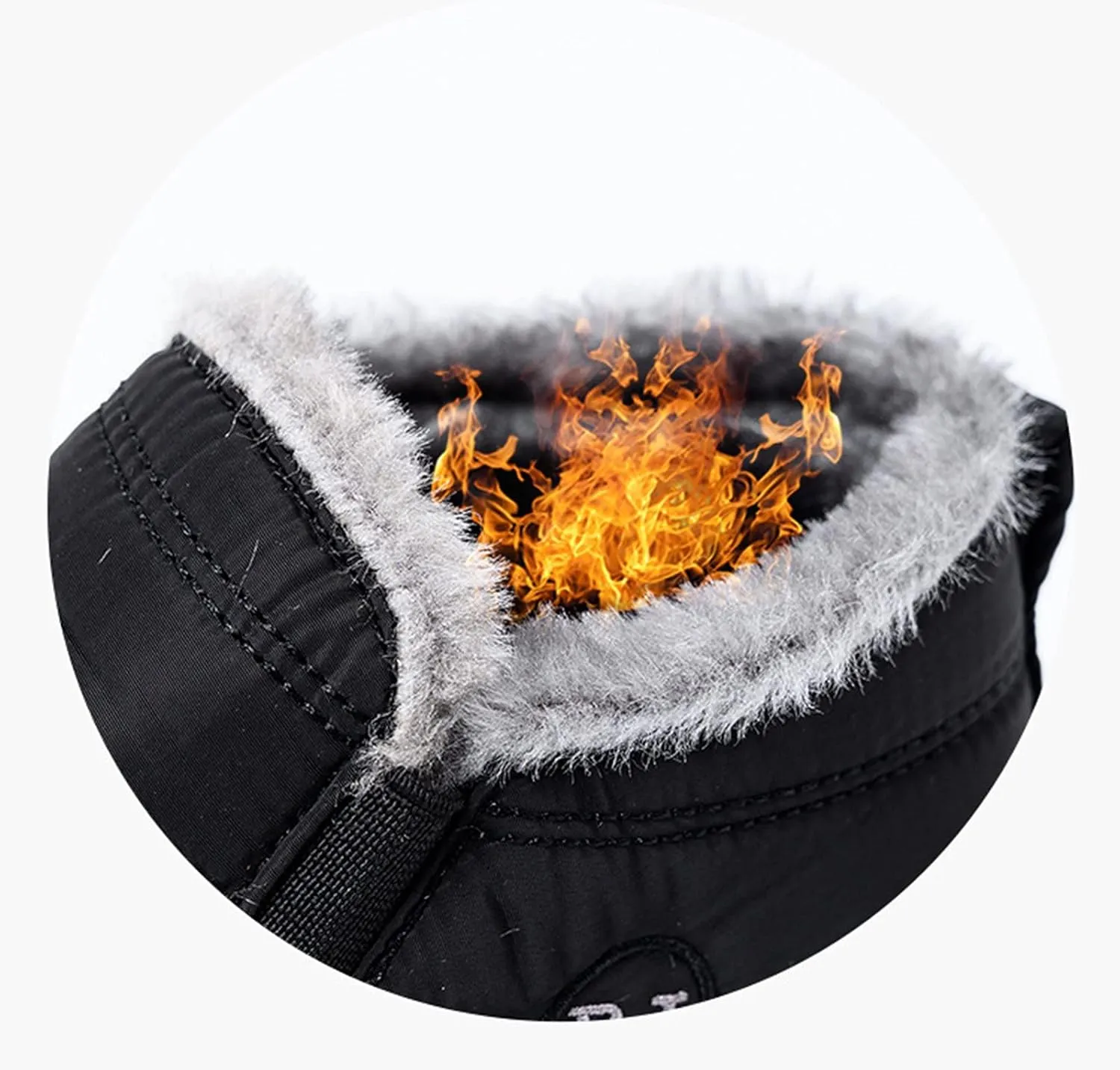 Snow Shoes For Women Slip On Hiking Boots Women aterproof Non-Slip Winter Walking Shoes For Men Casual Shoes