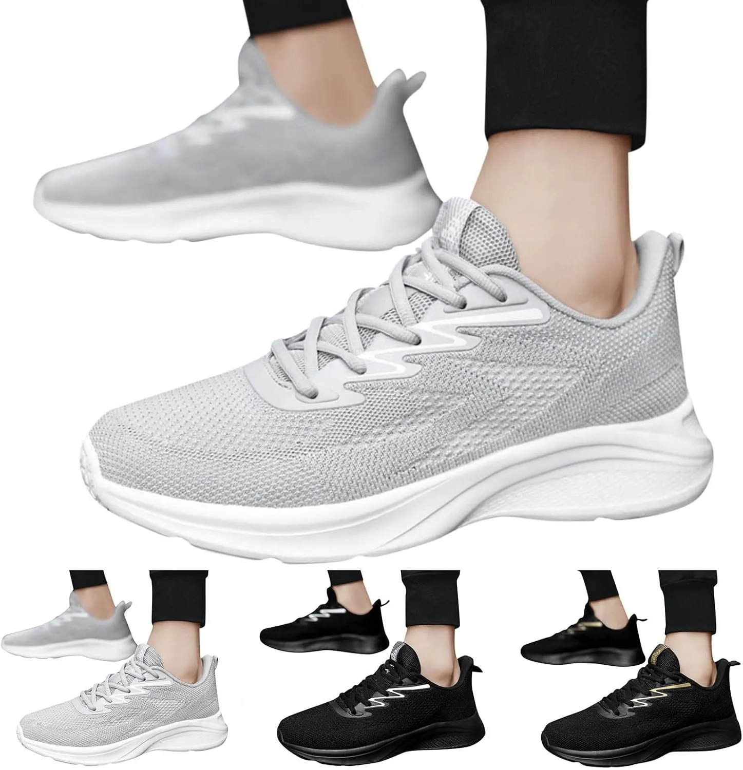 Tennis Walking Shoes Men Sports Shoes Fashion Summer New Pattern Lightweight Mesh Breathable Comfortable Non Slip Lace