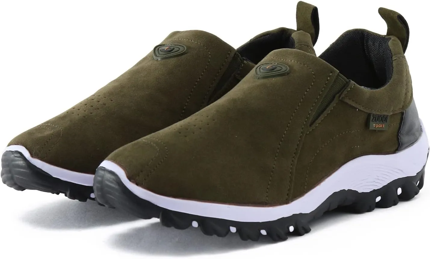 Tennis Walking Shoes Men's Spring Fashion Casual Lightweight Comfortable Flannel Round Toe Sport Shoes