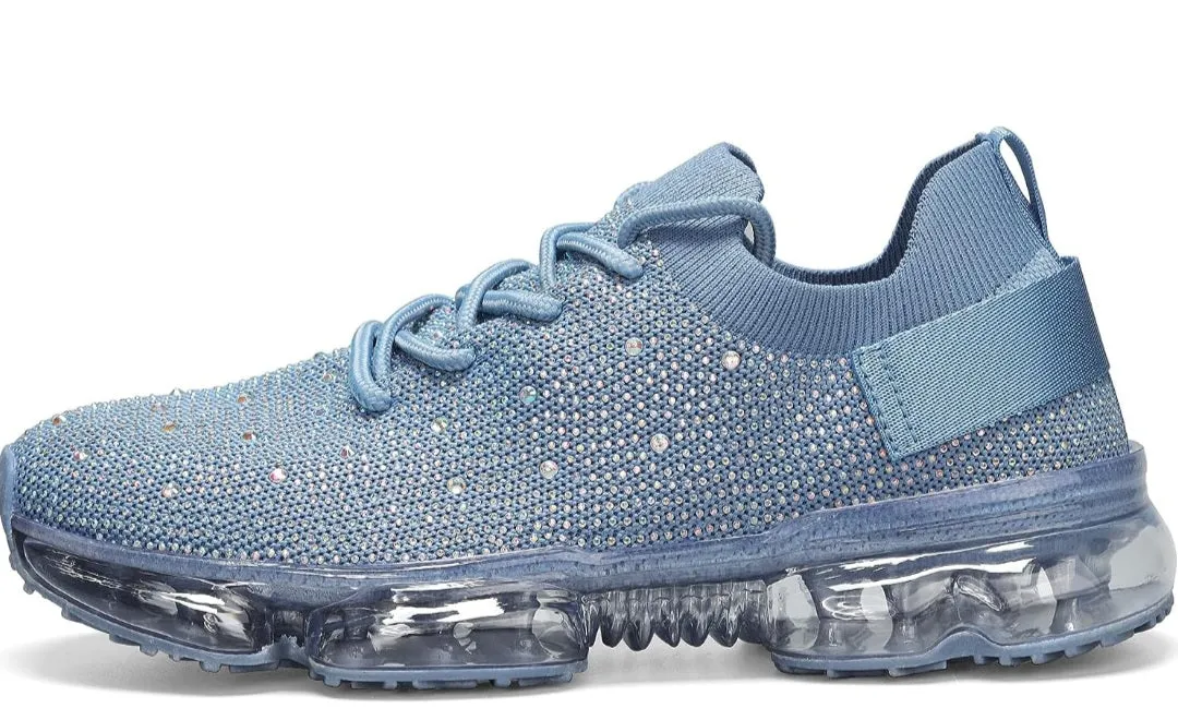 THE LUXE NK GLAM FLY GIRL BLING SNEAKERS - BSFLOW22B