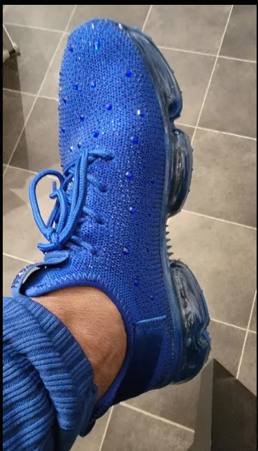THE LUXE NK GLAM FLY GIRL BLING SNEAKERS - BSFLOW22B